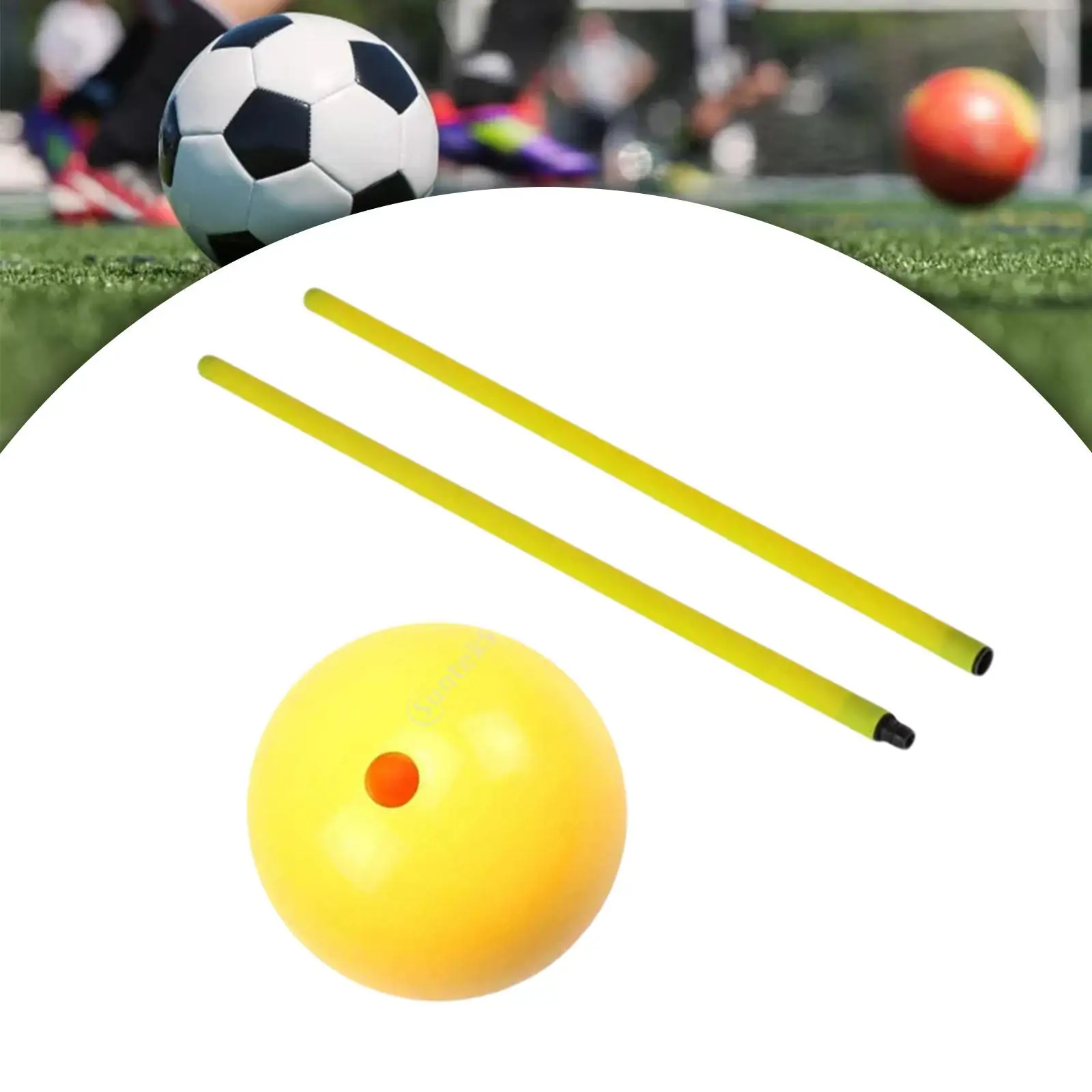 Soccer Agility Training Posts Soccer Post Base Set Multi-function Professional