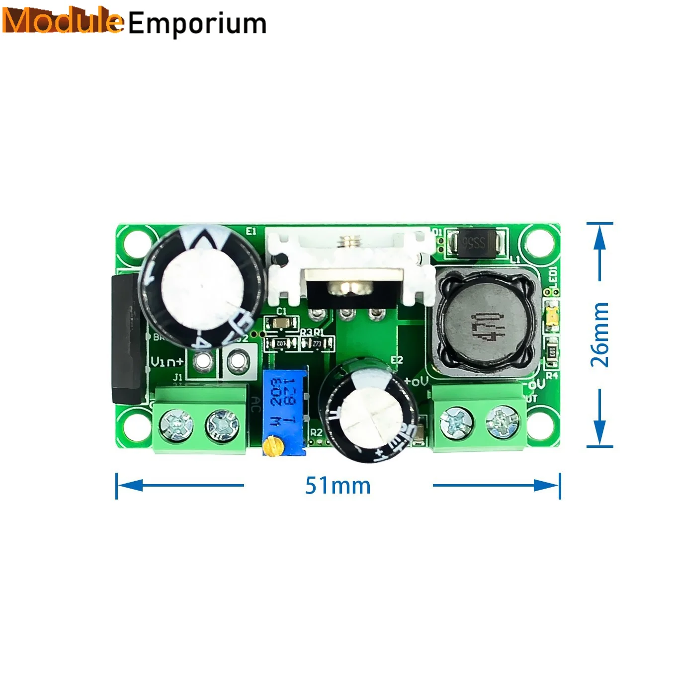 คุณ | LM2596T LM2596HV DC-DC ปรับ step-down 3A โมดูล DC 5 V-50 V,3A ขนาดใหญ่ขนาดใหญ่