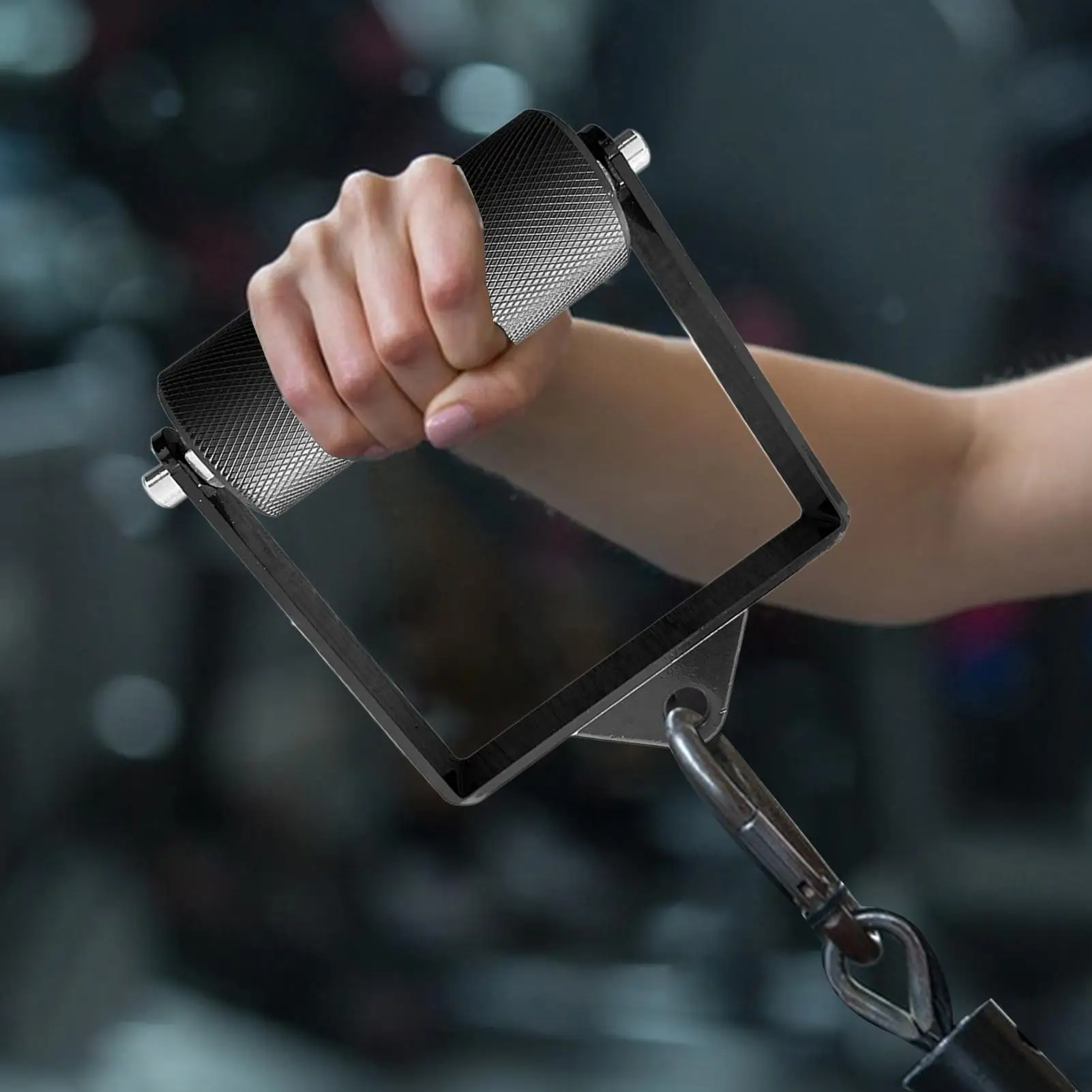 

Приспособления для тренажерного зала для тросового тренажера, D-рядная ручка, крепление для силового тренажера, сверхмощный эргономичный инструмент для тренировок