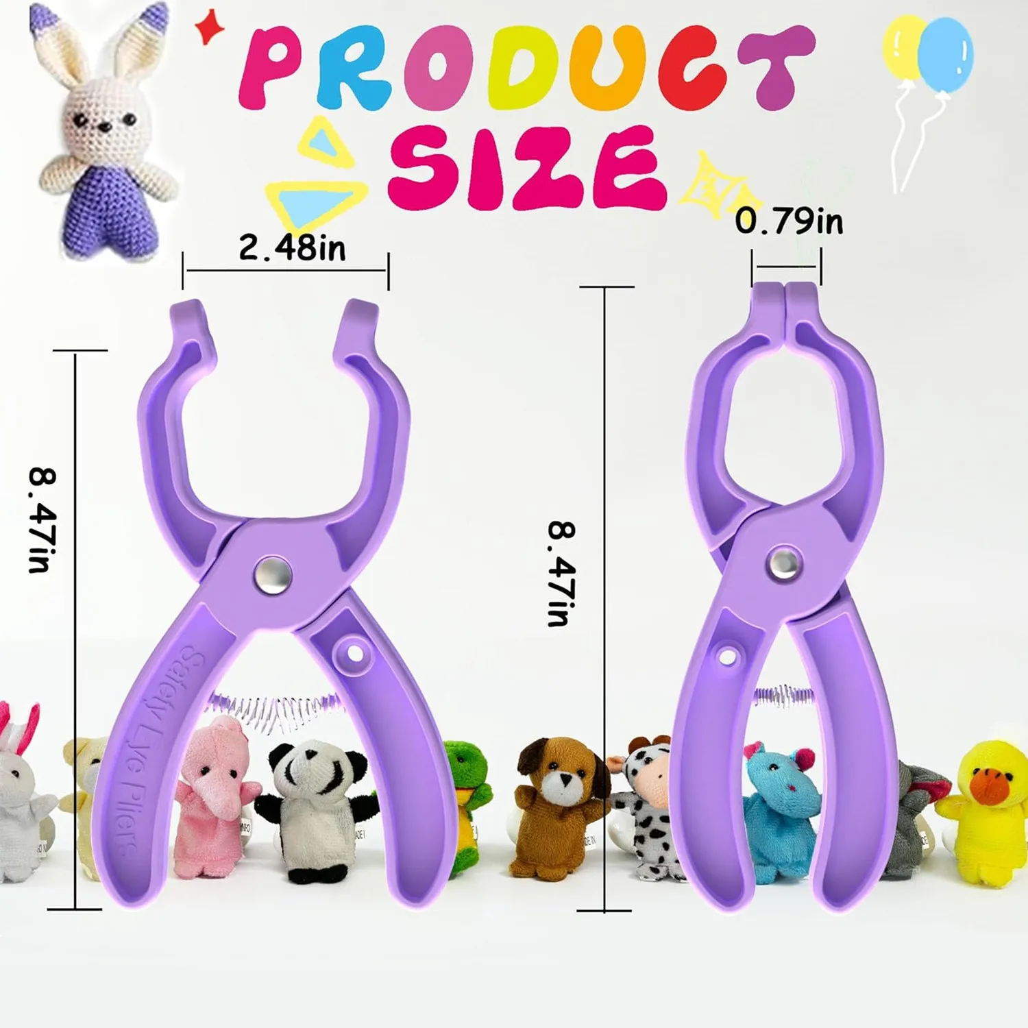 Safety Eye Auxiliary Tool for Attaching Safety Eyes Crocheting Amigurumi Crochet Stuffe Animal Eyes diy Making Supplies Tools