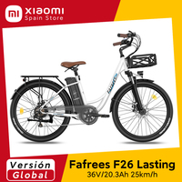 Fafrees F26 Lasting Electric Bicycle for Men Mountain Bike 250W 36V 20.3Ah Lithium Battery City E-bike