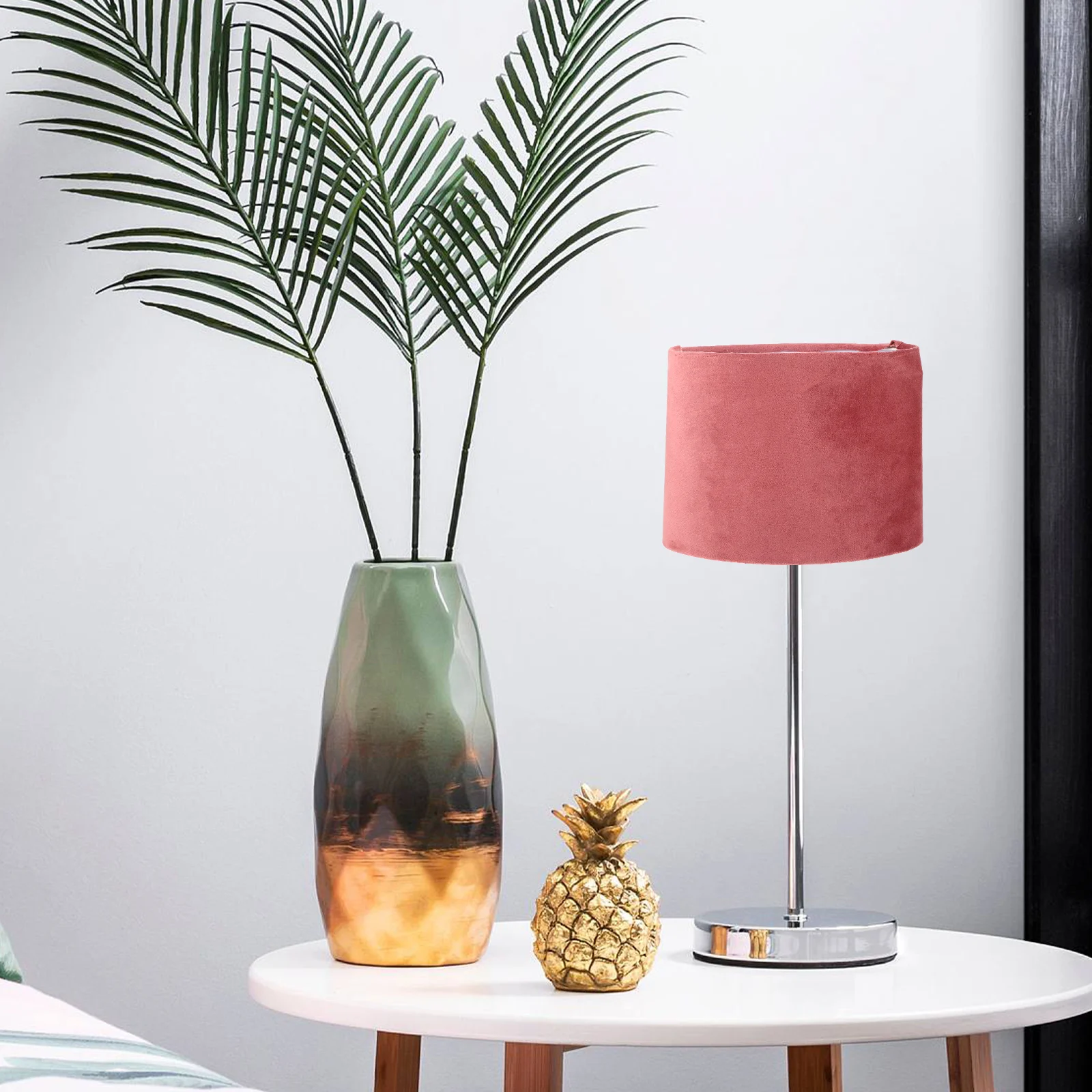 

Oval Lamp Shade Cloth Replacement for Table Floor Lamp Modern Home Light Cover Soft Light Lampshade Decorative Accessory