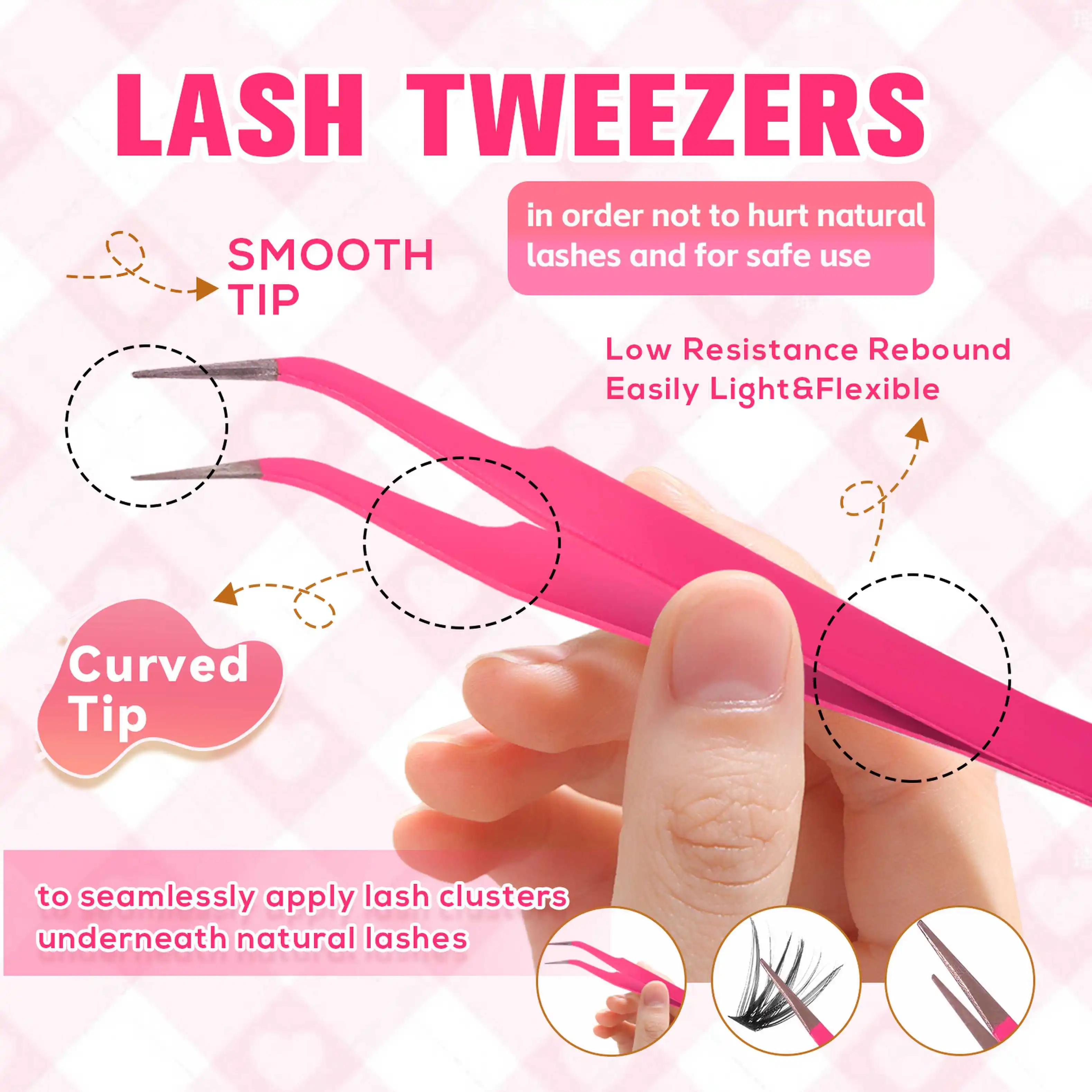 あなたの頼りになるまつげ接着剤キット – 選べる3種類のまつげ接着剤、防水、無香料、簡単！