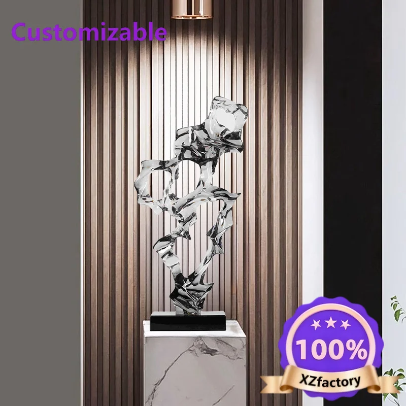 Factory Direct 2026 Top RatedTaihu stone ornaments are prosperous, living room entrance TV cabinet wine cabinet home accessories