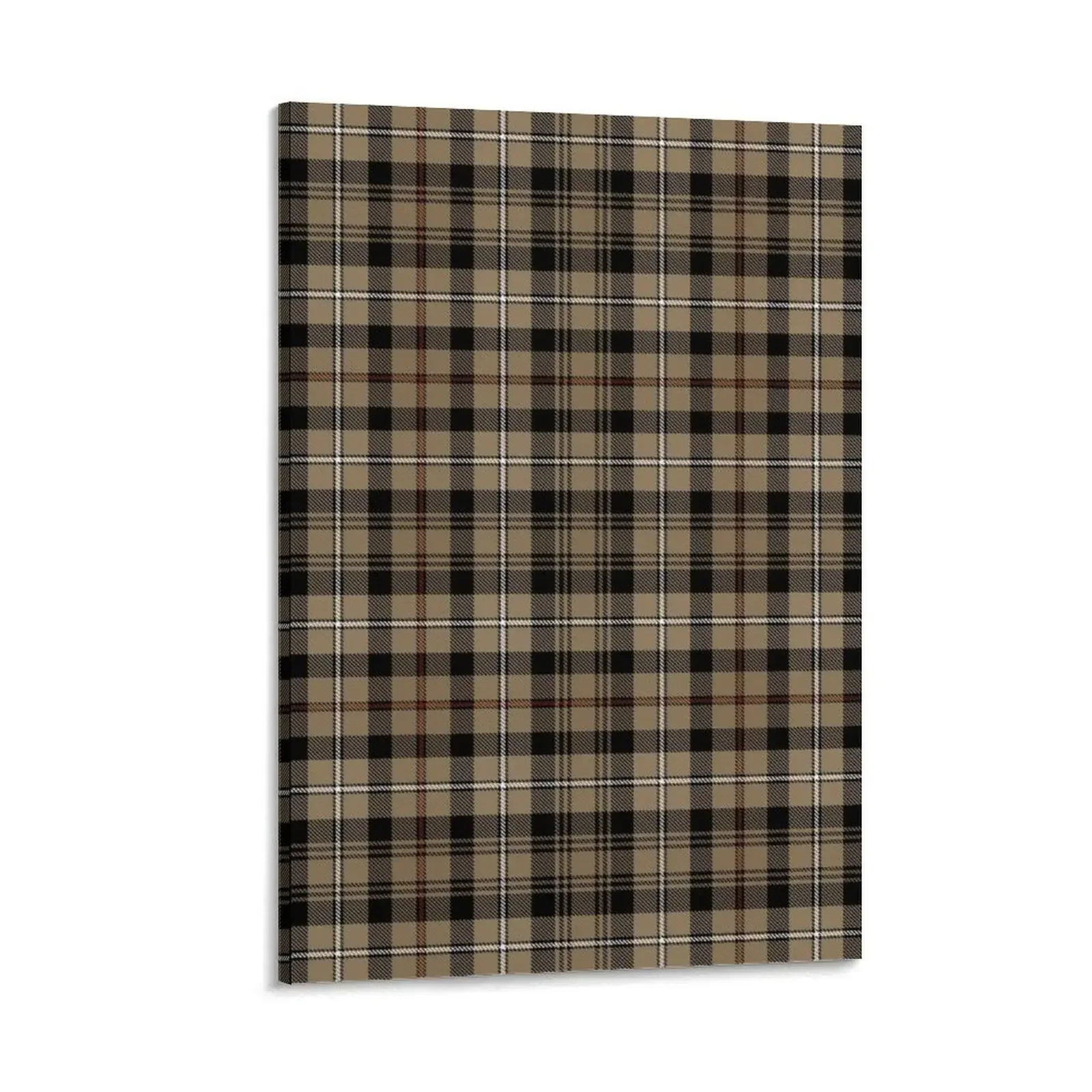 

Mackenzie Hunting Brown Tartan Canvas Painting art mural photos for living room aesthetic room decoration bedroom decor