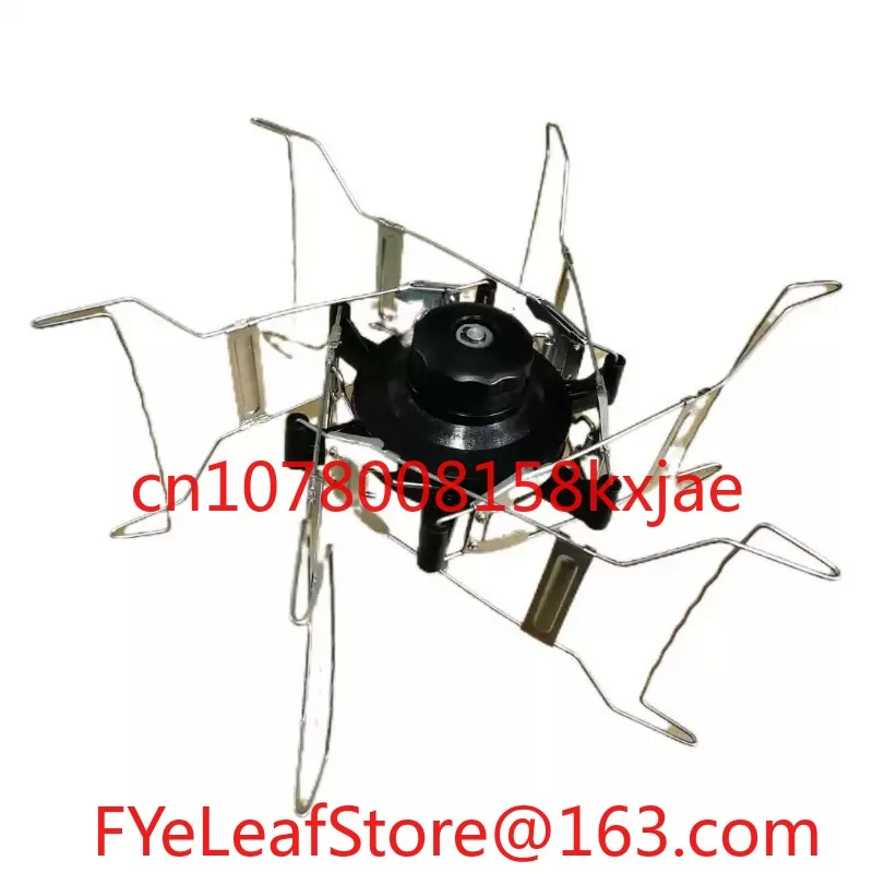 Hank setting for yarn rewinding machine