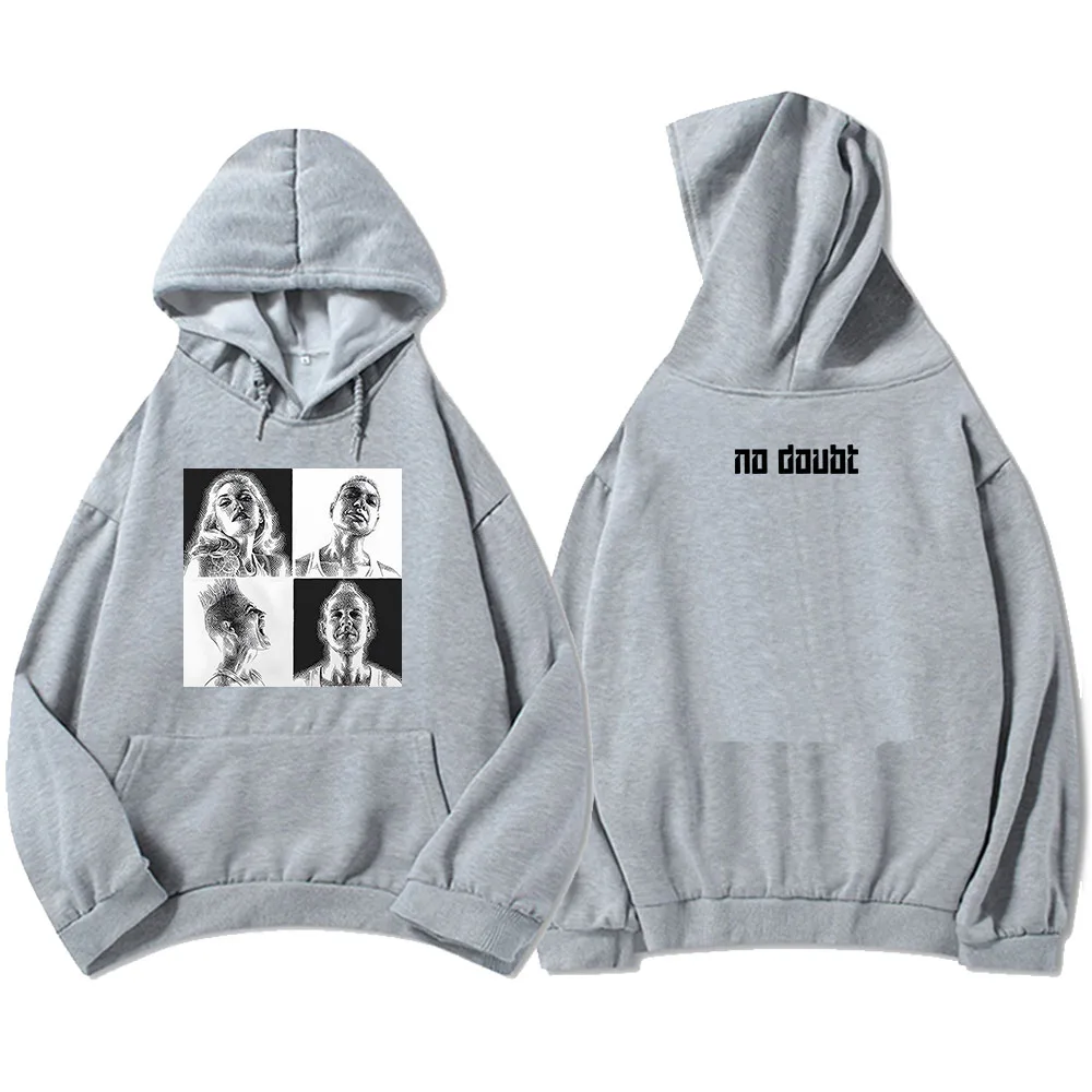 لا شك المجال لاس فيغاس هوديس الرجال النساء ملابس طويلة الأكمام عادية قمصان سويت شيرت بقلنسوة الجرافيك سوداديراس الشارع نمط هودي #6