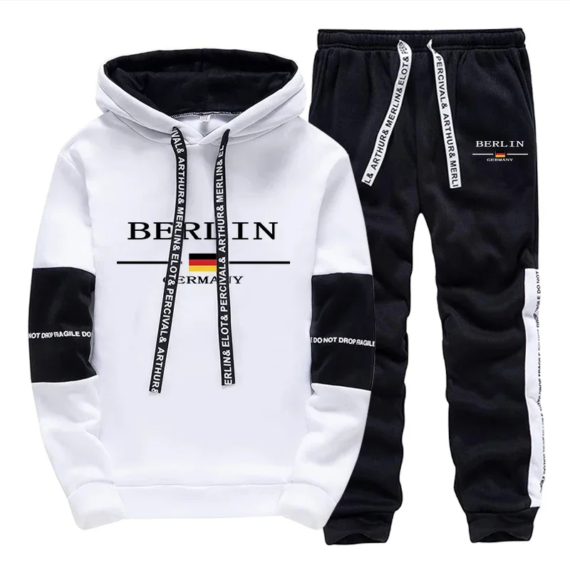 

Autumn Winter Casual Comfortable Men's Sweatpants Hot Sales Hooded Hoodies Long Sleeves Daily Fashion Sports Sweatshirts for Men