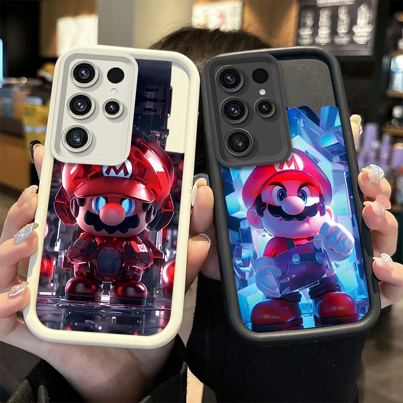 

M-Marios Bros Soft Case for Samsung Galaxy A31 A30 A24 A23 A22 A21S A20S A20 A14 A13 A12 4G A11 EU A10S A05 A05S A04 A03 Cover