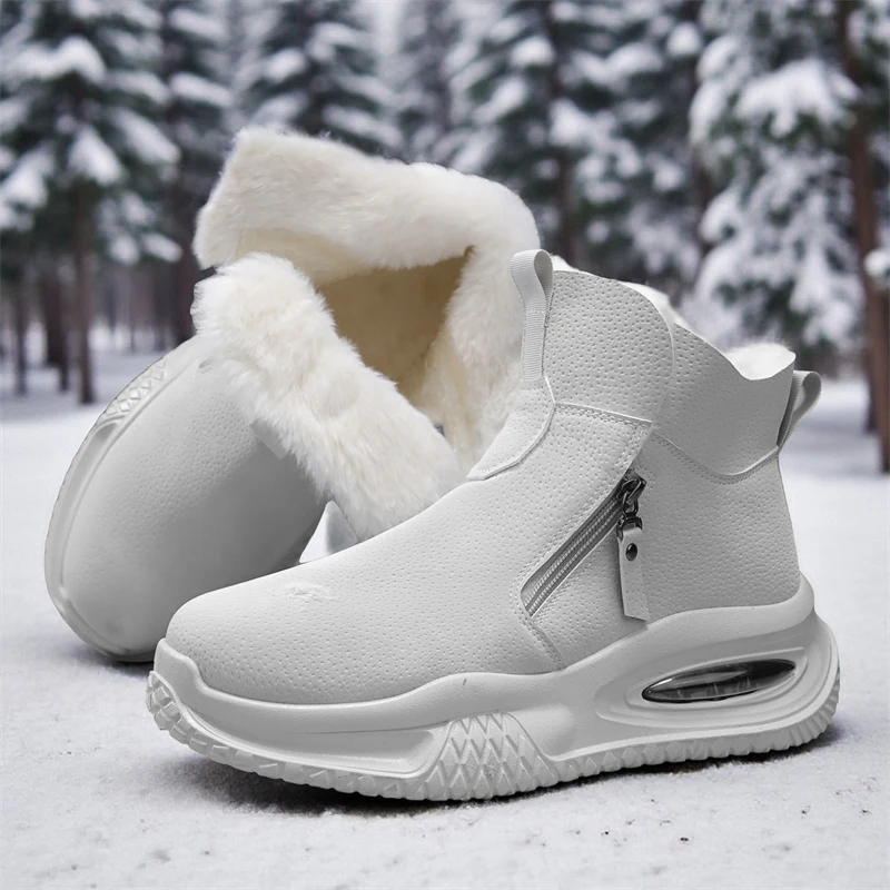 

Men's Winter Boots Cold Resistant Ankle Boots Men's Winter High-quality Warm High Top Cotton Shoes Outdoor Thick Soled Snow Boot