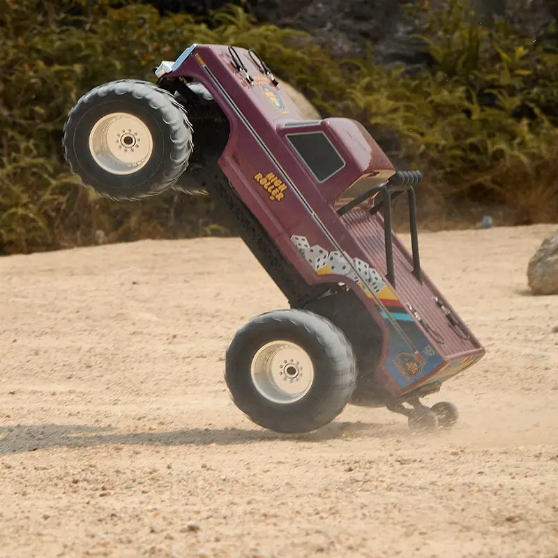 Coches FMS RC FMT10 Ford F100 Monster Truck 1:10 Vehículo todoterreno con tracción trasera, un excelente regalo para entusiastas de la RC