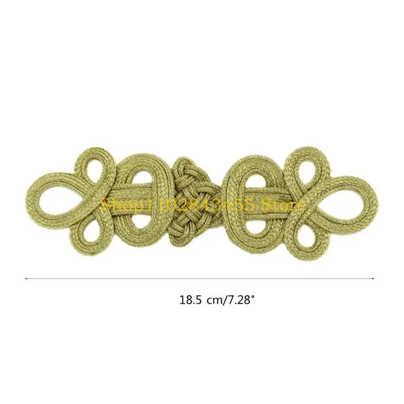 Botones rana 49MC para coser sujetadores, botones cierre Cheongsam chino para traje