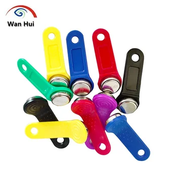 100pcs RW1990 F5 rewritable RFID tag card,RW1990 touch memory key ds1990 copy cards for Dallas Sauna card keys