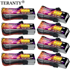 TERANTY LiPo Battery 2S 7.6V 550mah 80C/160C For RC Quadcopter Helicopter FPV Mini Drone TINY8X Beta75S QX2 120S Parts Battery