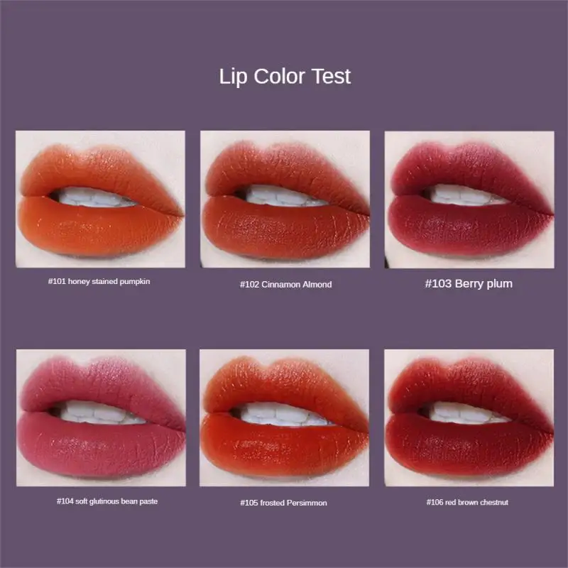 Hold Makeup Liquid Lipstick Makeup Lipstick Matte Lip Gloss Water Proof Matte Lip Gloss Beauty Cosmetics Lip Glaze Boxed