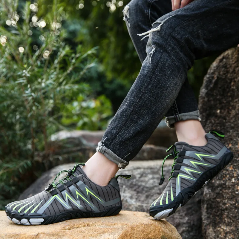 Elegant Red Water Shoes For Men & Women, Lightweight Quick-Dry Non-Slip Fishing Shoes_voghion.com