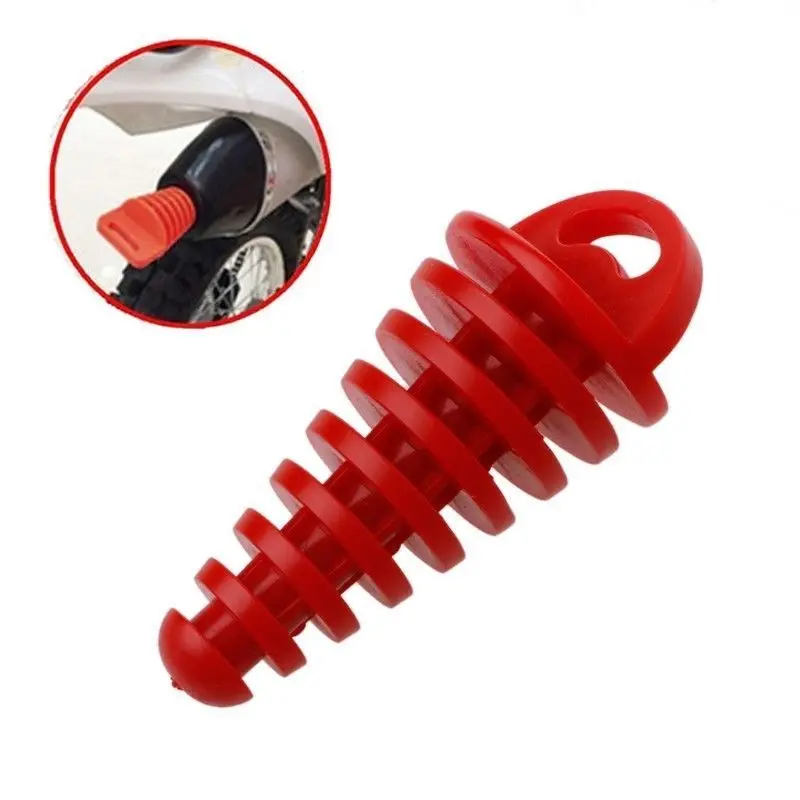 27-48mm Motorcycle Wash Plug Muffler Exhaust Pipe Dirt Pit Bike 2-Stroke 4-Stroke For Most 2-Stroke And 4-Stroke