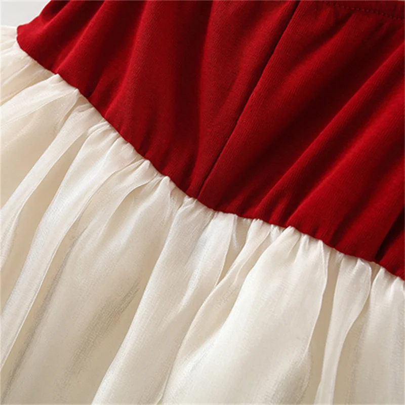 Słodka Sukienka Dziecięca Letnia Bez Rękawów Przyjazna dla Ciała Bawełniana Odzież dla Dziewczynki Modna Kokarda Sukienki dla Niemowląt 0-3 Lata Ubrania dla Niemowląt i Dzieci