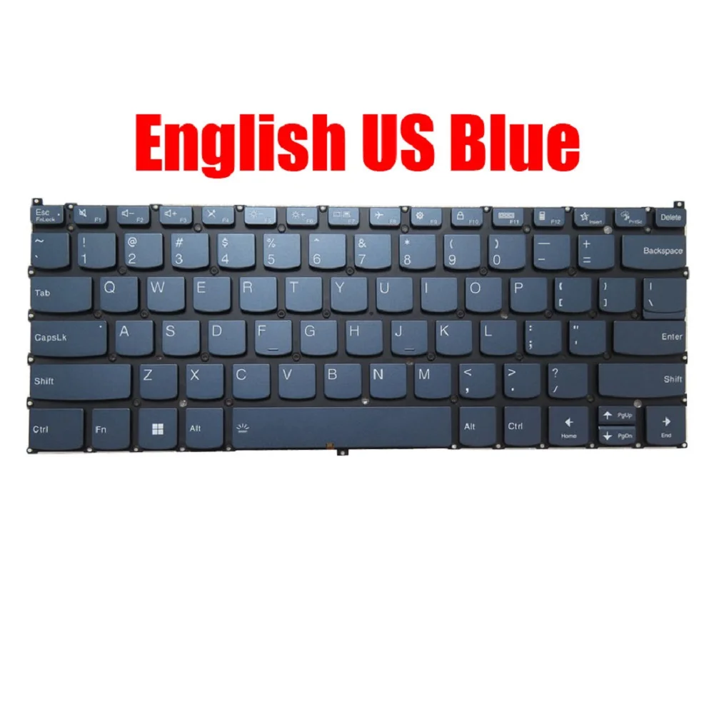 Laptop Keyboard For Lenovo Yoga 7 14ARB7 Yoga 7 14IAL7 English US With Backlit New