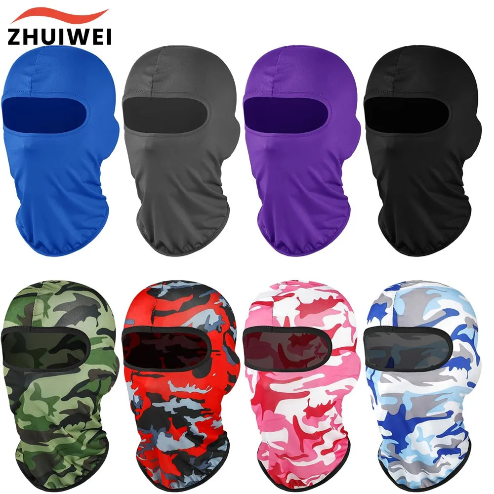 Tactical Balaclava Face Mask Summer Cooling Neck Gaiter Hiking Scarves Men Motorcycle Cycling Helmet Hood Sun Protection Bandana