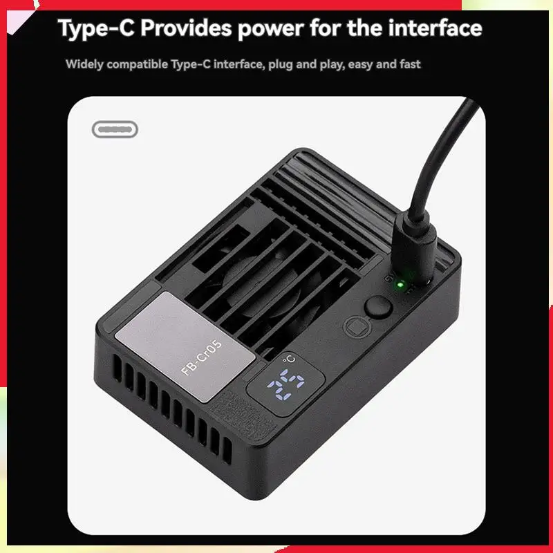 

B18B FB-CR05 Camera Cooling System Heat Sink Cooling Fan For Sony Canon FUJIFILM ZV-E1 A7M4 A6700 A72C R8 R7 R6 XT4