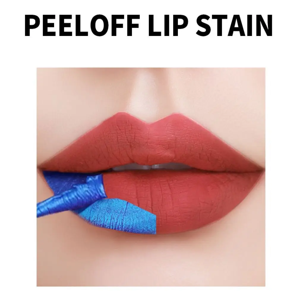 Lang anhaltende Farbstoff lippe koreanische Kosmetik Samt Lip gloss Lip tönung Schlamm matt flüssiger Lippenstift Lippen glasur Samt Lip gloss abreißen