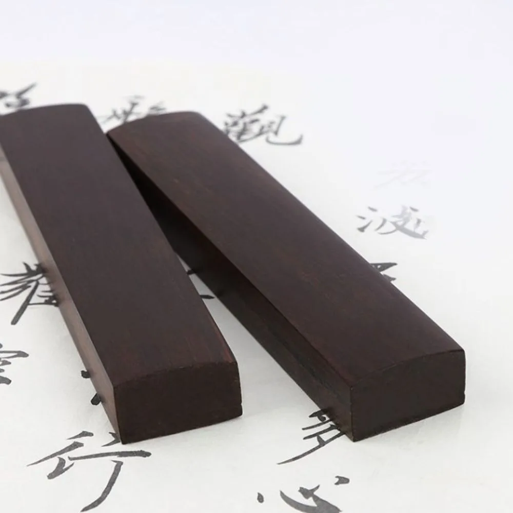 1Pair Ancient Vintage Wood Paperweight Natural Traditional Chinese Paper Weight Retro Writing Calligraphy Tool Class