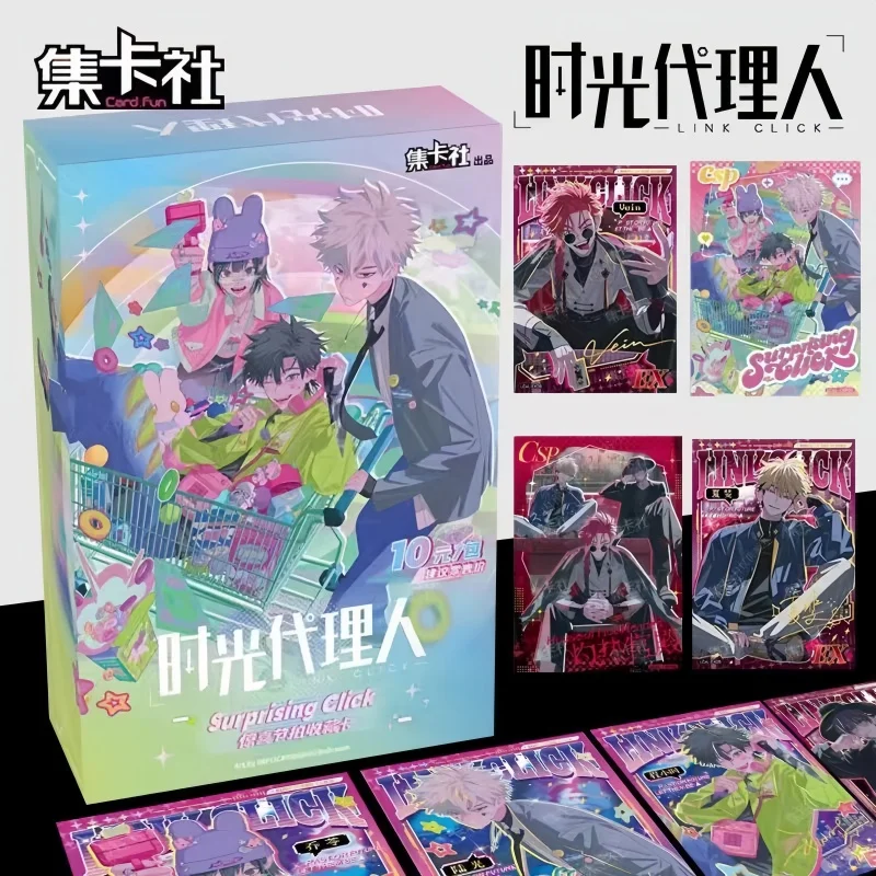 

Card.Fun Linkclick карты Surprising Click Trading Cards Официальное аниме Tcg Ccg Коллекционная карта Хобби День рождения Сюрприз Подарочная игрушка