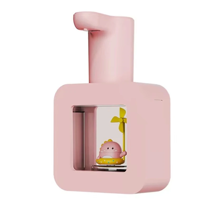 New Automatic Soap Dispenser Cute Pet Contact Free USB Charging 400Ml Liquid Dispensers Wash Handtizer