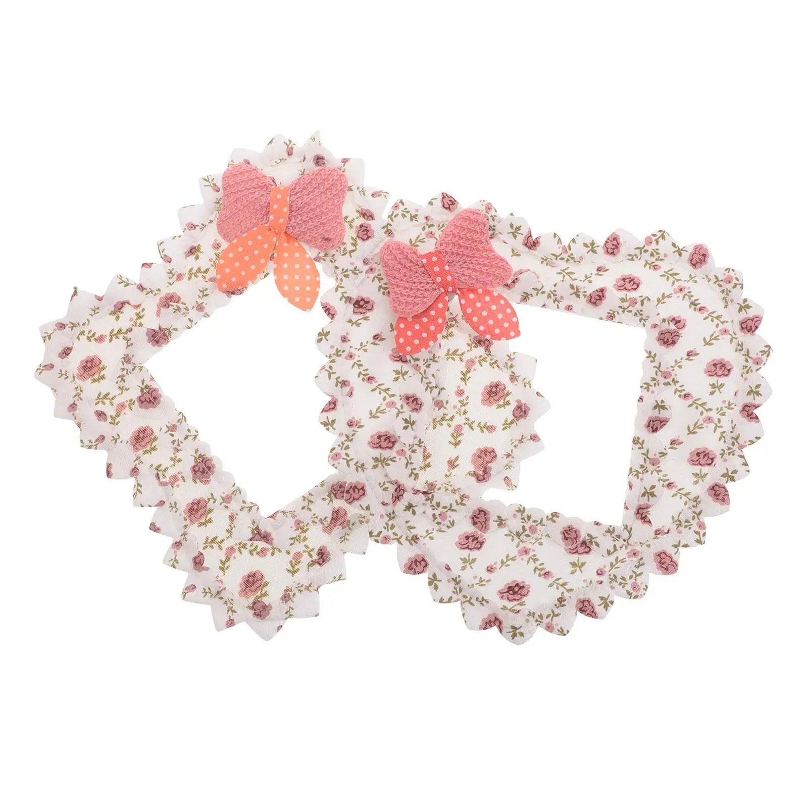 

2PCS Lace Switch Cover Decorative Fabric Bathroom Wall Plate Floral Unique Bow Dustproof Waterproof Easy