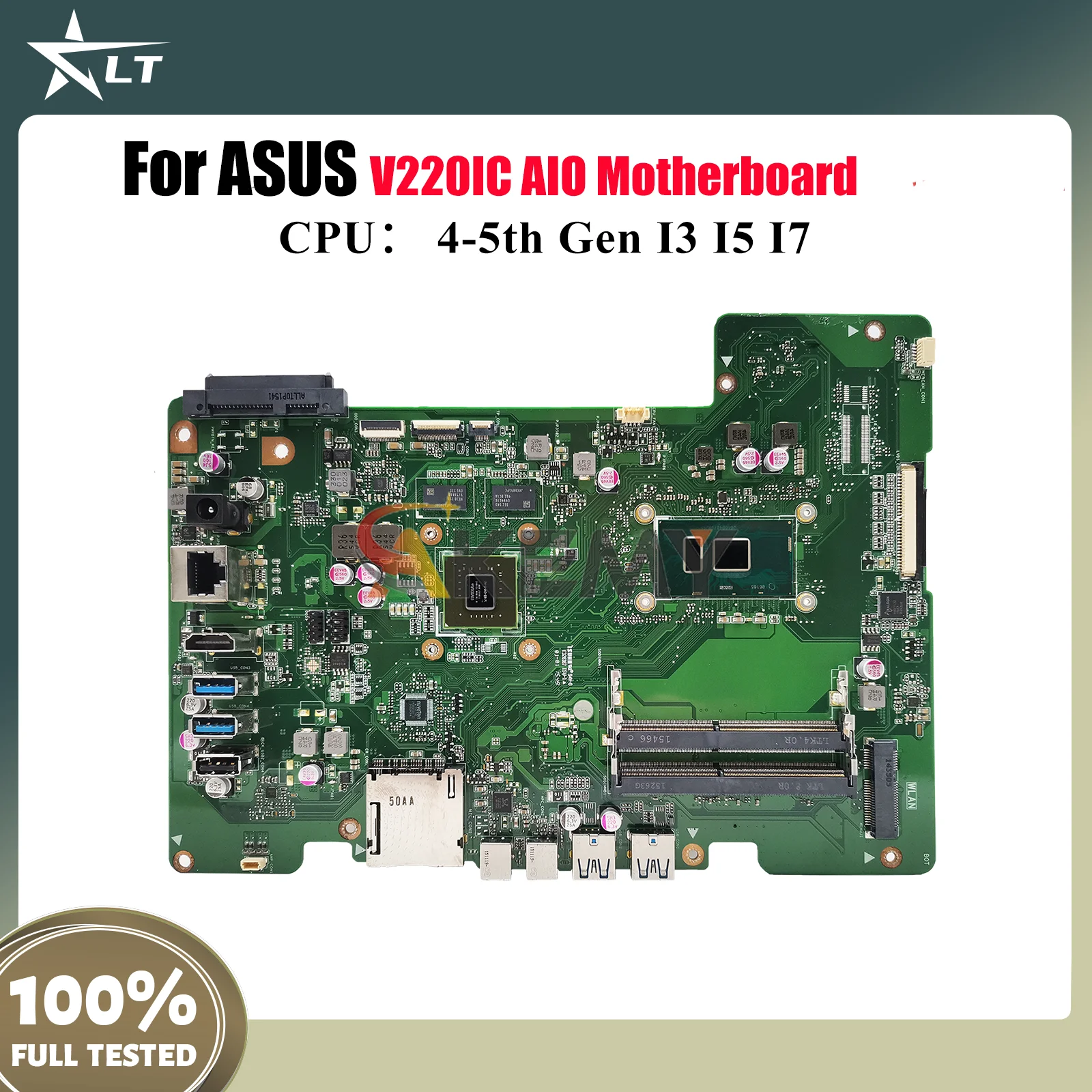 

V220IC Motherboard For ASUS Vivo AiO V220IB V220IC V220IA V220I Mainboard With I3 I5 I7 CPU 100% tests OK fast shipping stk
