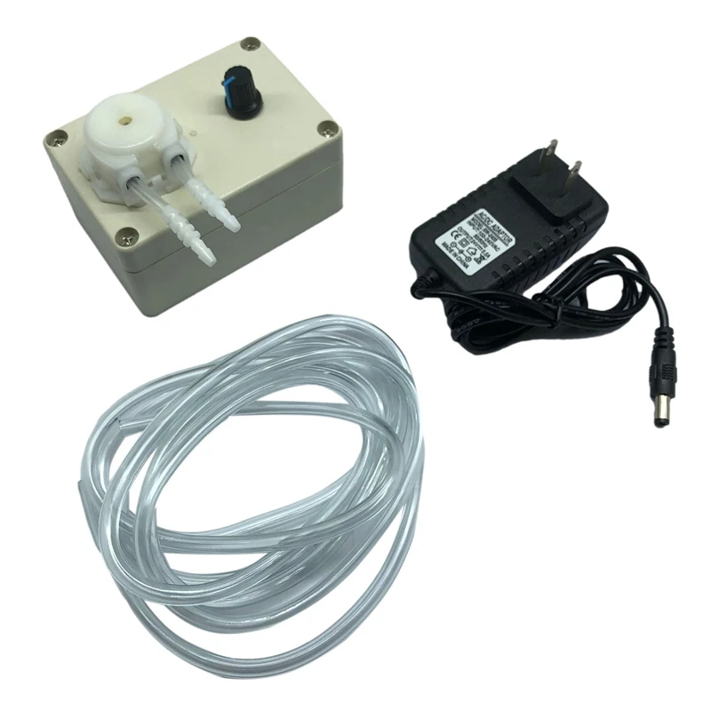 

Mini Water Pump, Titration Metering Pump, Laboratory Electric Peristaltic Adjustable Speed Pump (Us Plug)