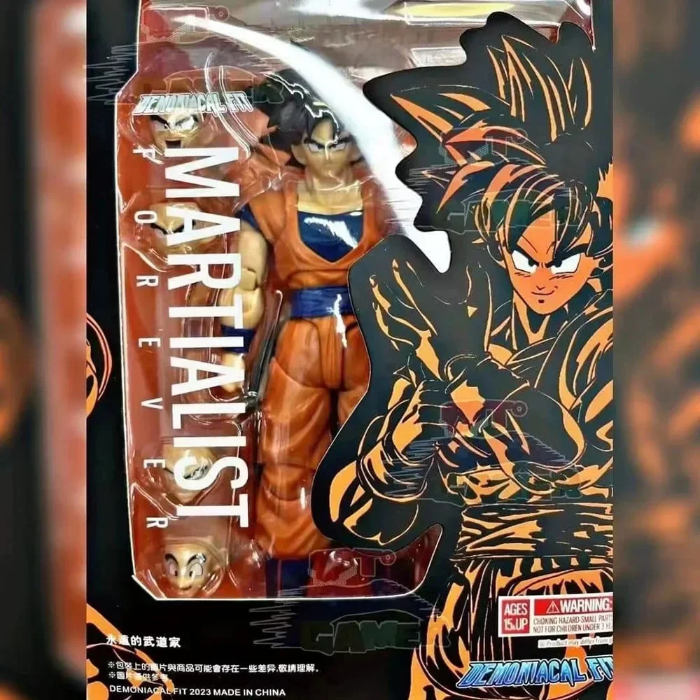 

Original Dragon Ball Z Son Goku 3.0 Anime Action Figure Demoniacal Fit- Martialist Forever Figure Collectible Model Kids Gift