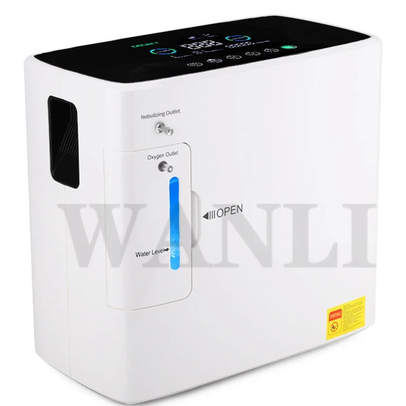 DE-2SW Oxygen Concentrator 110V220V Household Portable Oxygen Concentrato 90% High Concentration Oxygen Generator Atomizer 2L-9L