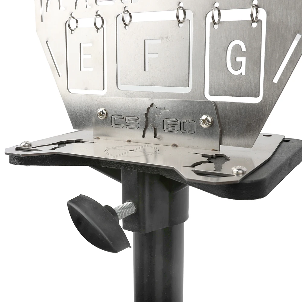 Target de entrenamiento plegable para tirachinas – Acero inoxidable - imagen 2