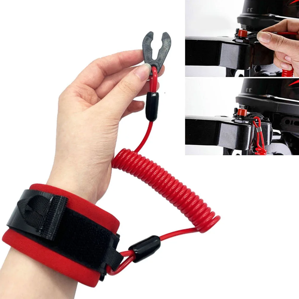 حبل محرك خارجي عالمي للقوارب البحرية ، مفتاح إيقاف القتل لياماها جت سكي ، حبل مفتاح ، حبل معصم عائم #1