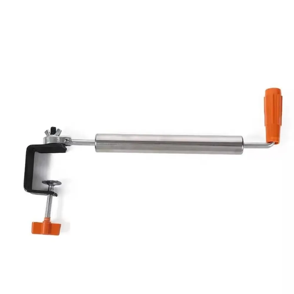 

Антипригарная скалка из нержавеющей стали, вращающаяся на 360 градусов, гладкая поверхность, валик для теста, удобная ручка, легко чистящаяся машина для изготовления макаронных изделий