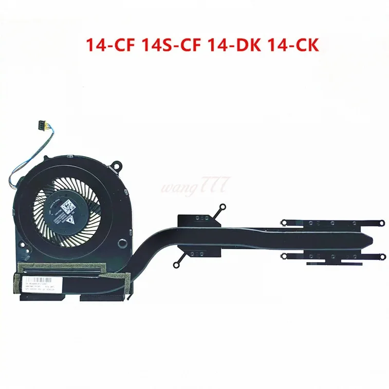 For HP 14-CF 14S-CF 14-DK 14-CK Laptop Coolers Radiator HeatSink FAN L23192-001 NS85B13-17K23 6033B0062501