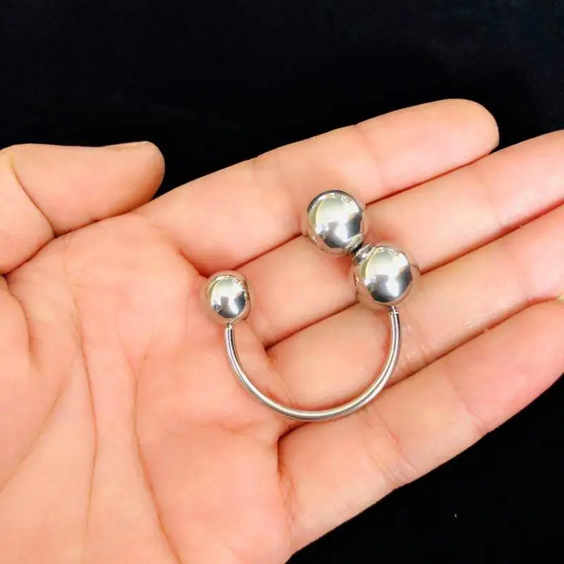 Women’s Fashion Metal Hoop Earrings Round Ball Dangle Jewelry for Festivals Cocktail Parties and Present Ideas