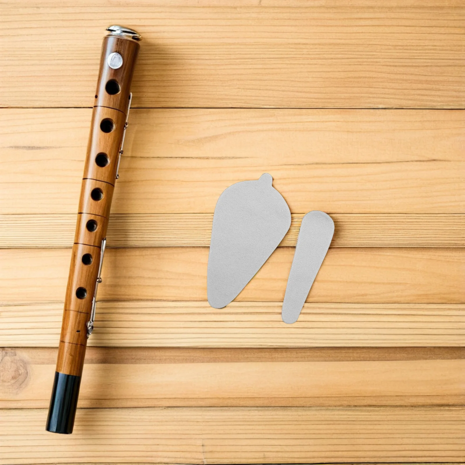 

2 Sets Clarinet Cleaning Kit Accessories Alto Sax Care Accessory Saxophone Flute Water Absorbent Cloth