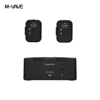 M-VAVE SWS12 WP-12 2.4G Wireless Earphone Monitor System,Rechargeable Transmitter 2 Receivers With Volume Button ,Mute Function