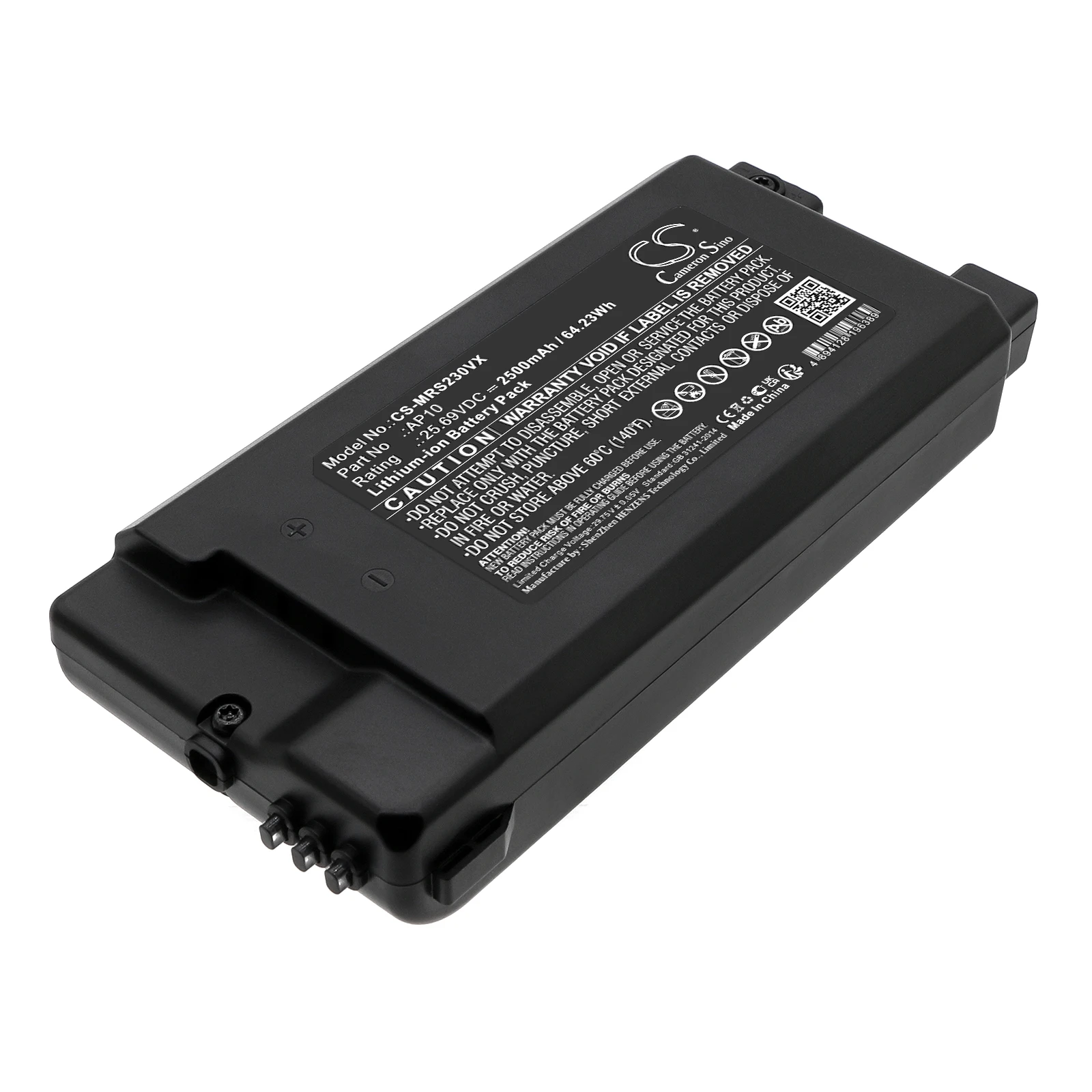 CS Replacement Battery For Miele HS23 AP10 2500mAh / 64.23Wh Vacuum