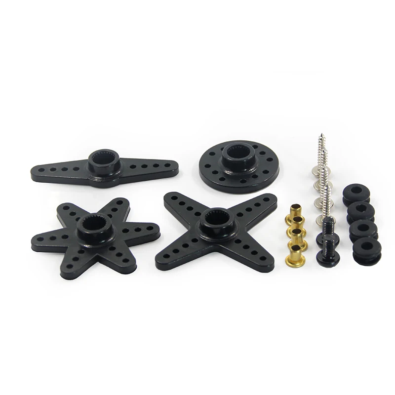 FS5115M 15,5 kg.cm Moteur sans noyau à engrenages métalliques à grande vitesse servo numérique 180 °   Pour voiture RC Robot avion bricolage