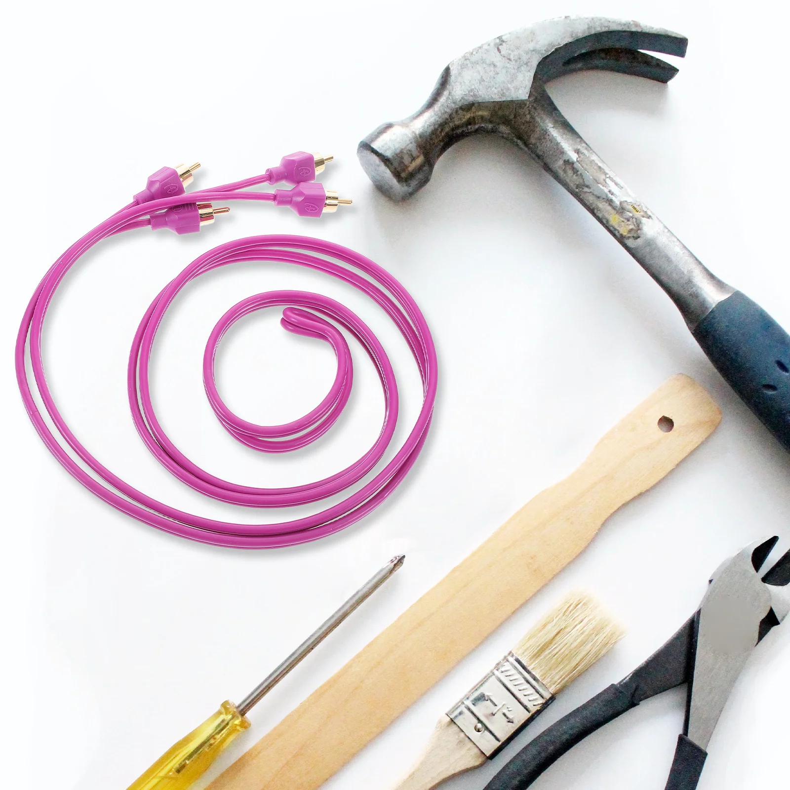 

Car Audio Speaker Wire Kit Copper Subwoofer Cable Harness Auto Speaker Harness Cable for Car Audio Systems Subwoofer Cables