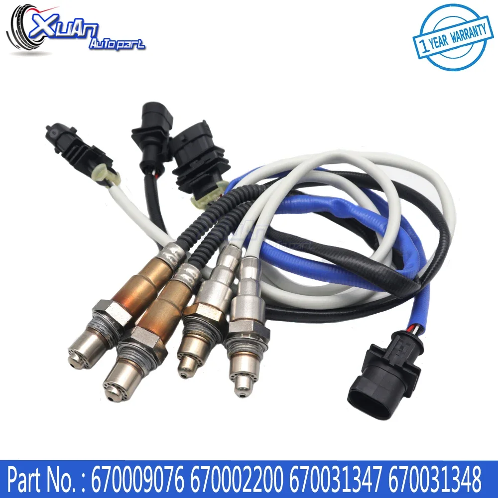 XUAN Air Fuel Ratio Lambda O2 Oxygen Sensor 670009076 670002200 670031347 670031348 for Maserati Ghibli Quattroporte 14-17 3.0L