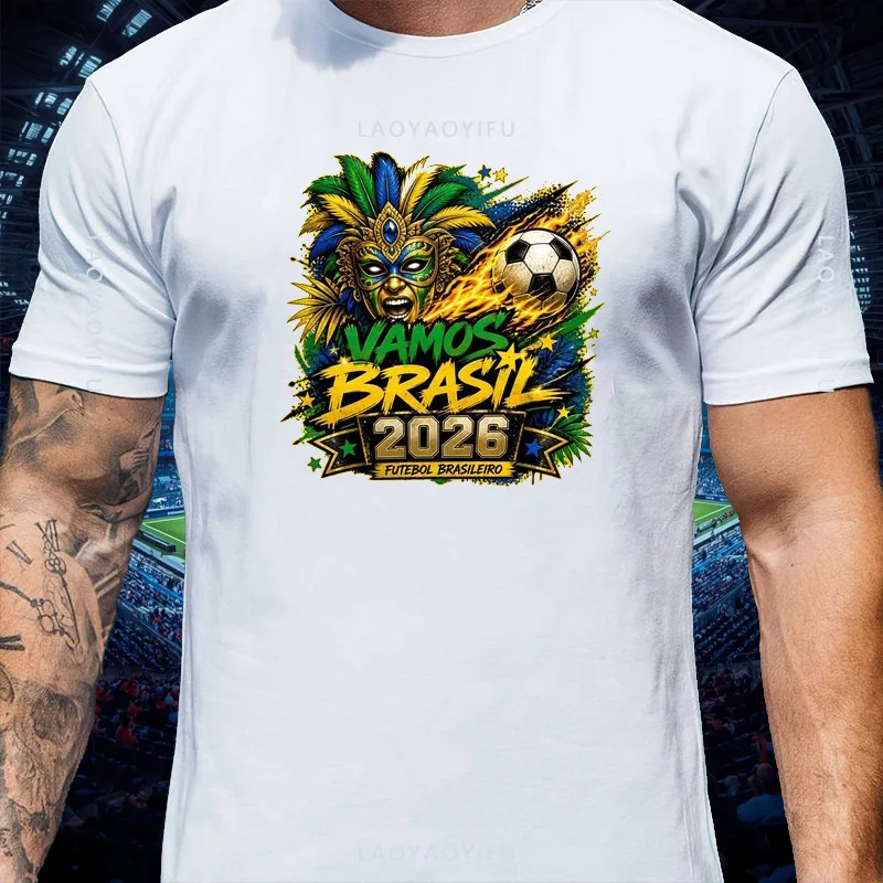 Brazil Champion 2026 Soccer T-Shirt - Unisex Fan Apparel