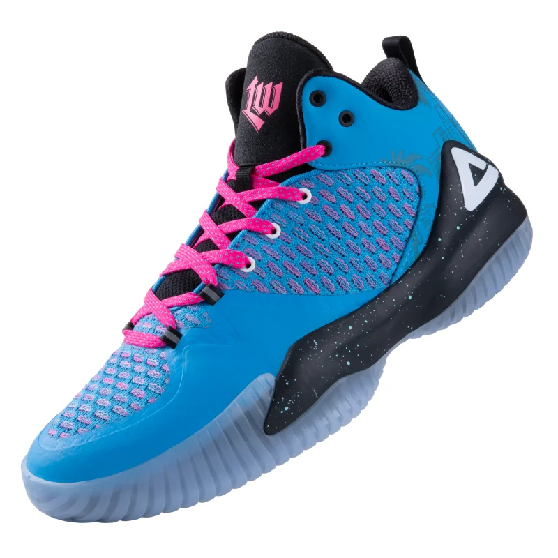 PEAK Men's Training Basketball Shoes Street Master Gym Workout High Top Breathable Comfort Sneakers