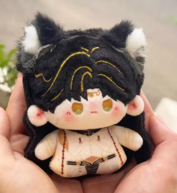 

Love and deepspace Zayne The God of the End attribute 10cm Nunu body Cotton Doll quadratic element ambitus pendant gift