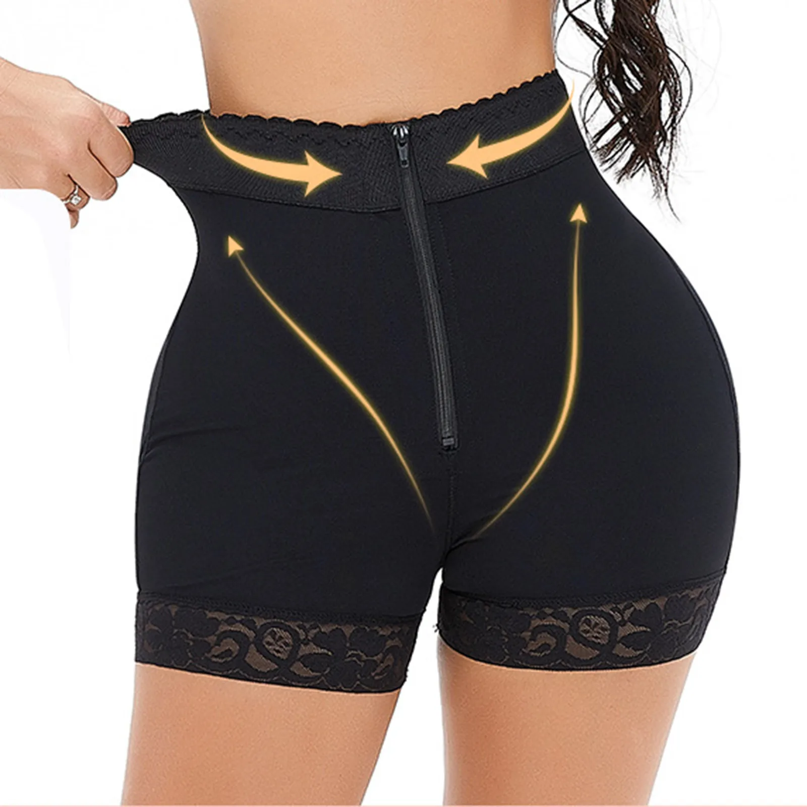 Girdle Waist Trainer Compression BBL Shorts Tummy Control Slimming Panties Abdomen Postpartum High Waist Body Shaper