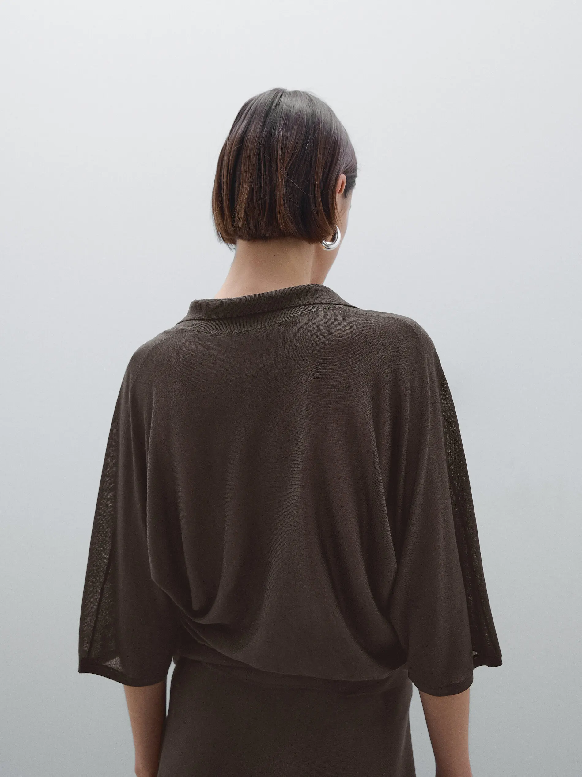 Ethereal MD 2025 massidutti automne nouveau style de mode féminine décontracté rétro léger à manches courtes POLO